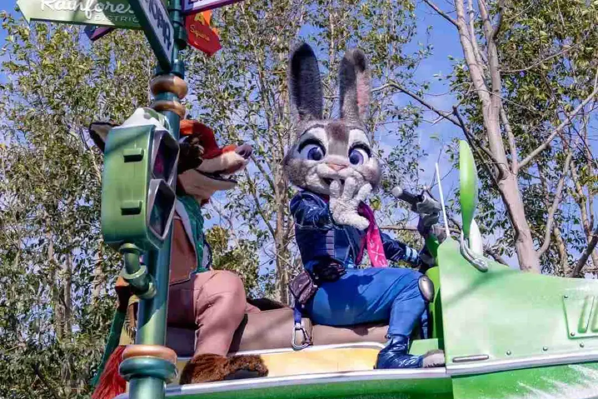 상하이 디즈니랜드 주토피아 즐길거리