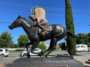 Black Caviar Statue