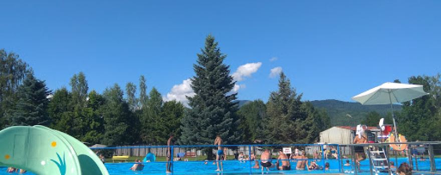 Summer swimming pool