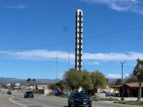 The World's Tallest Thermometer