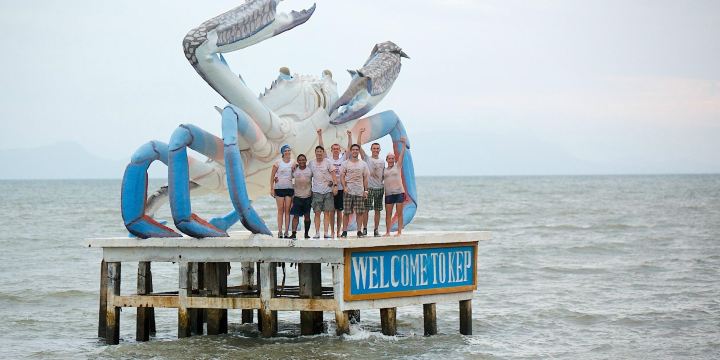 Krung Kep Blue Swimmer Crab Statue