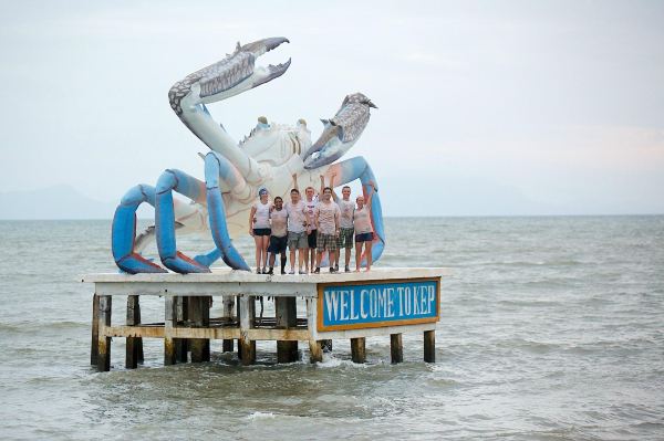Krong Kep Blue Crab Statue