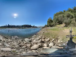 Pasarela Colgante El Peñasco, Rio Achibueno