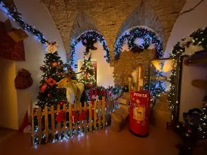 Casa di Babbo Natale Candela