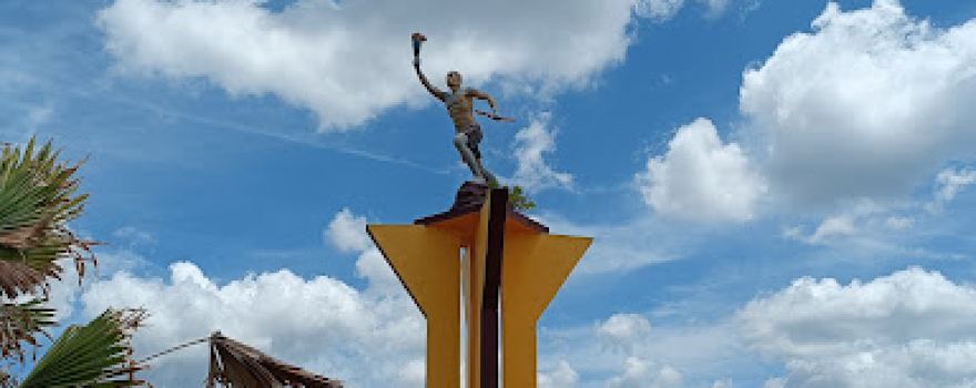 Torch Statue of Pangkalan Bun Sport Center