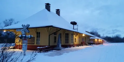 Moose Lake Depot & Fires-1918