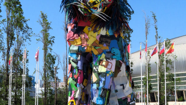 Iberian Lynx, by Bordalo II (2019)