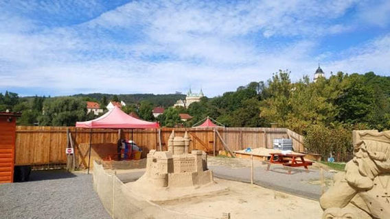 Pieskové sochy Bojnice