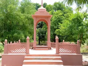 Mata Ahorwa Bhawani, Temple