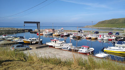 Obrestad havn