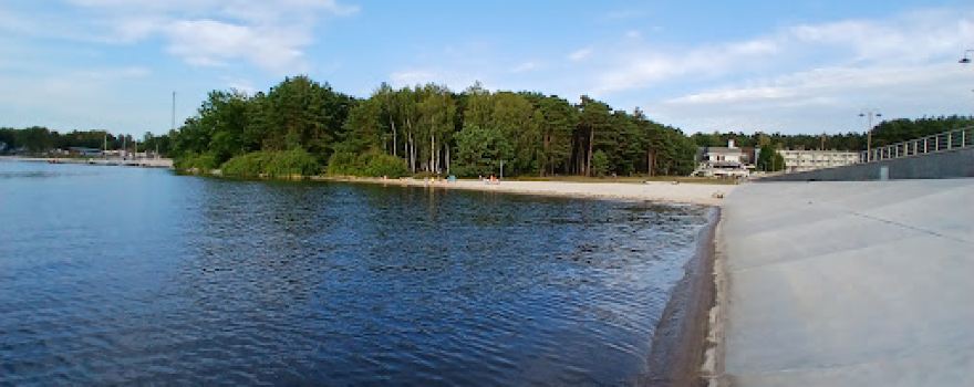 Plaża nad Zalewem