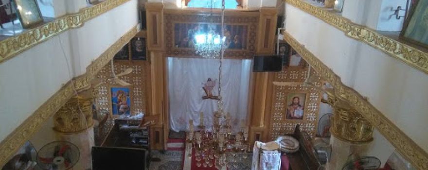 chaste martyr Demiana church in Kafr Shenouda