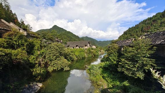 DanZhai Mercury Mine Modern Industrial Building Ruins