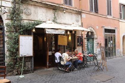 Cacio e Pepe in Trastevere