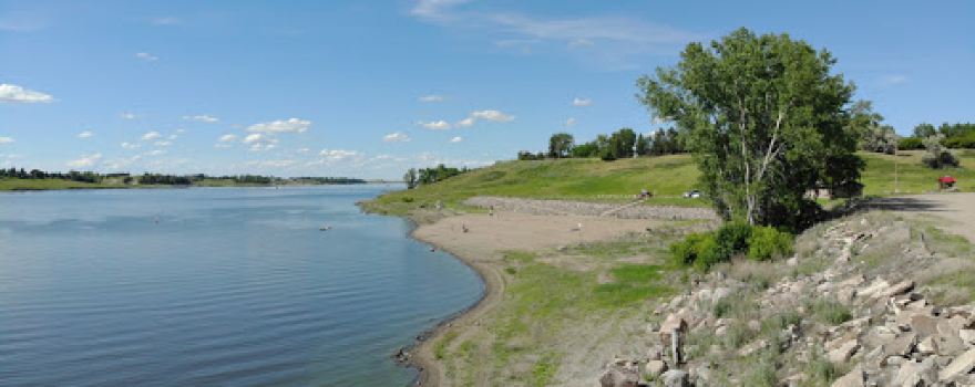 Jamestown Reservoir Beach