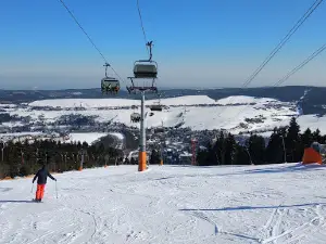 Ski area on Fichtelberg