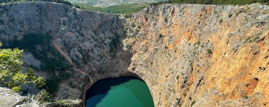 Imotski - Modro i Crveno Jezero - Central Dalmatia Croatia - Bike Tracks