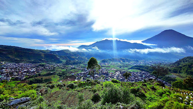 Dieng Viewing Post