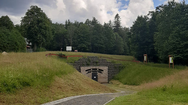 The underground tourist route "Mine St. John" in Krobica