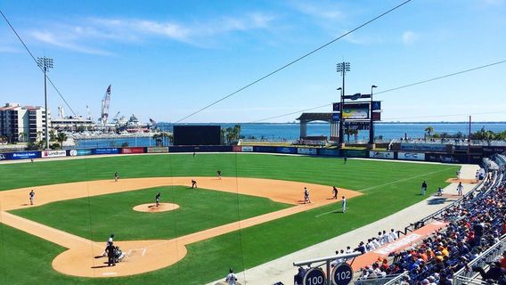 Blue Wahoos Stadium featuring Admiral Fetterman Field - Home of the Pensacola Blue Wahoos