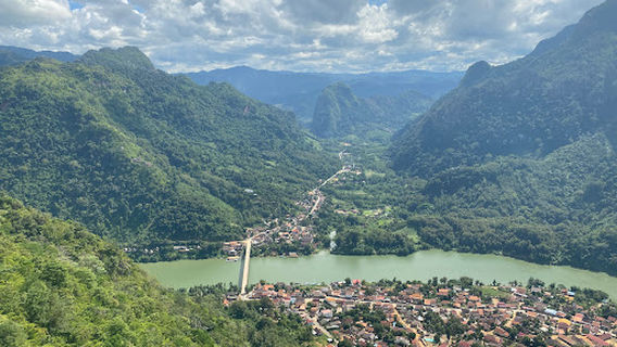 Nang None Mountain View Trail entrance and ticket office