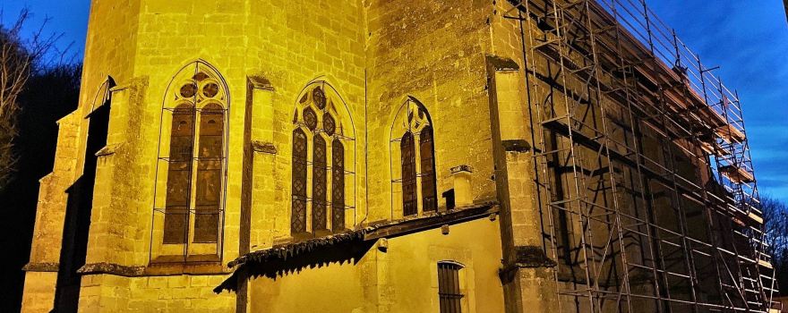 Eglise fortifiee Saint-Leger de Gironville
