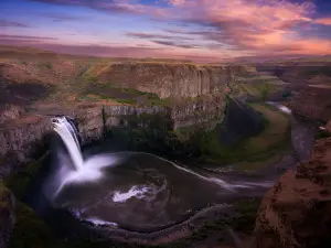 Palouse Falls parking & trails