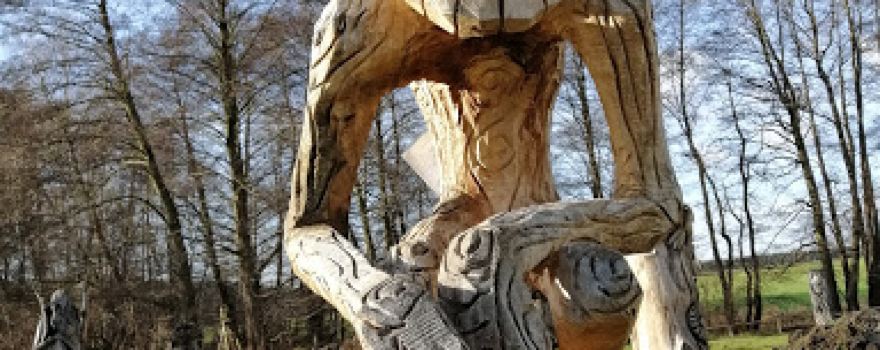 Holzskulpturenwiese