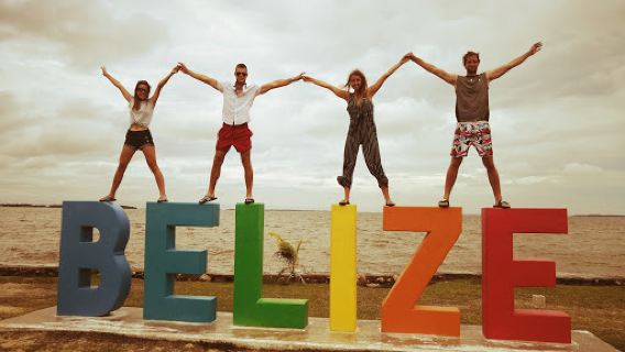 Welcome to Belize Sign