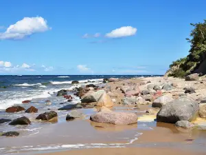 Plaża w Wisełce