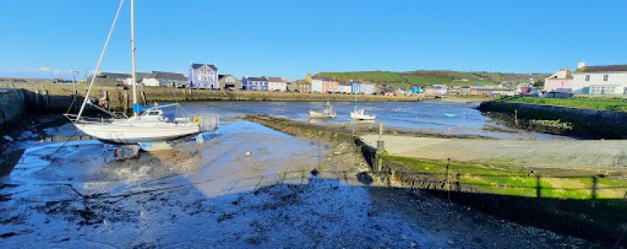 Aberaeron harbour