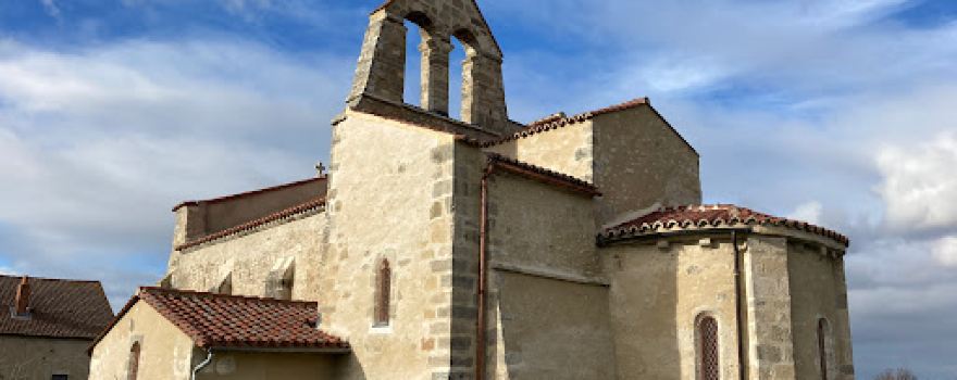 Former Church of Saint-André in Taxat