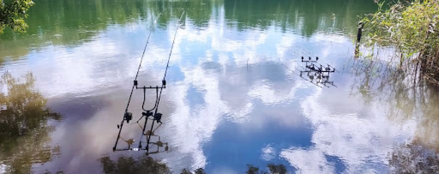 Flacher See