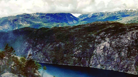 Langfoss - topptur (Vardahaugen, Etne)