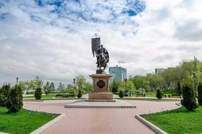 Grigory Zasekin monument
