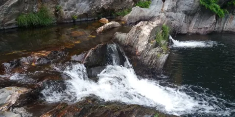 Poço da Cesta - praia fluvial de Casal Novo