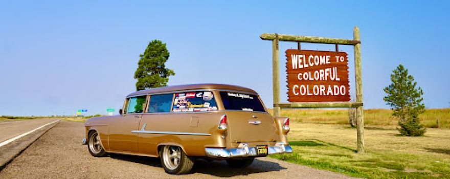 Colorado Welcome Sign