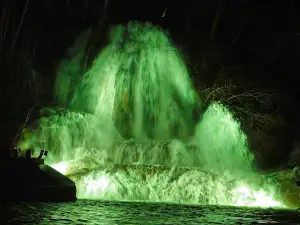 Lučanský waterfall