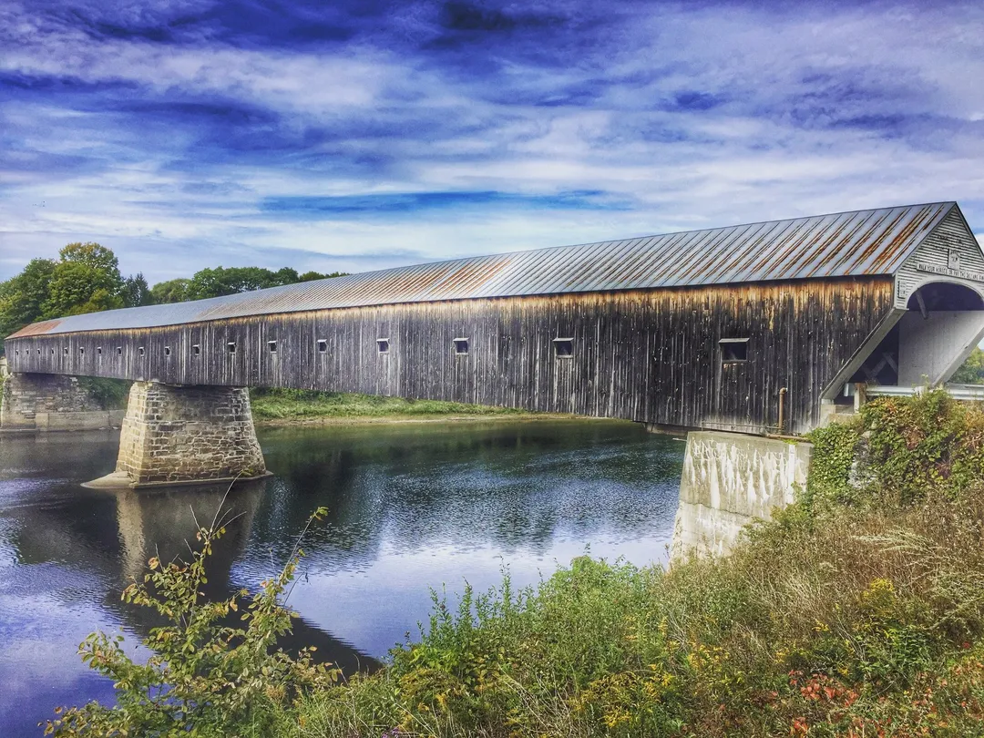 1_Historic Cornish-Windsor Covered Bridge
