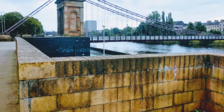 South Portland Street Suspension Bridge