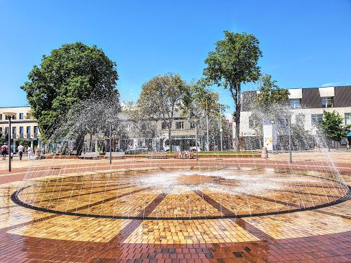 Palanga central square