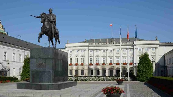 Presidential Palace in Warsaw