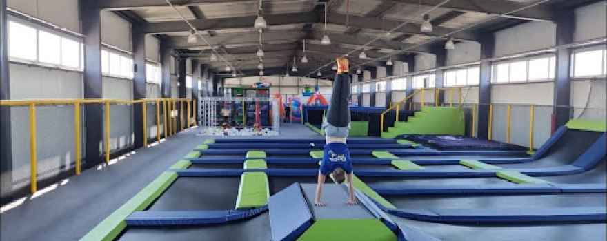 Park Trampolin Jump Planet Mielec