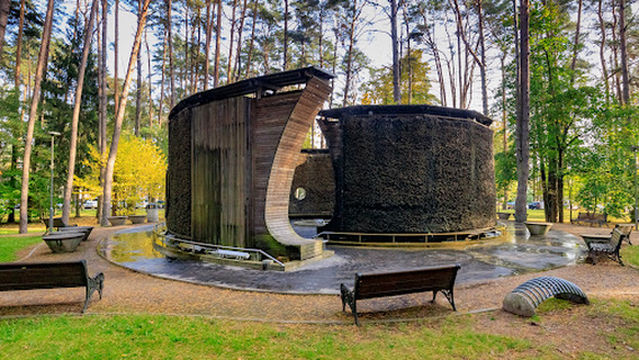 Mineral water graduation tower "Druskupis"