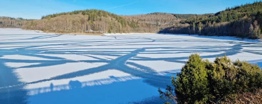 Breitenbach Talsperre Staumauer