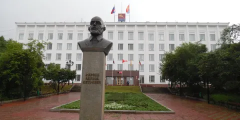 Monument to Eduard Berzin