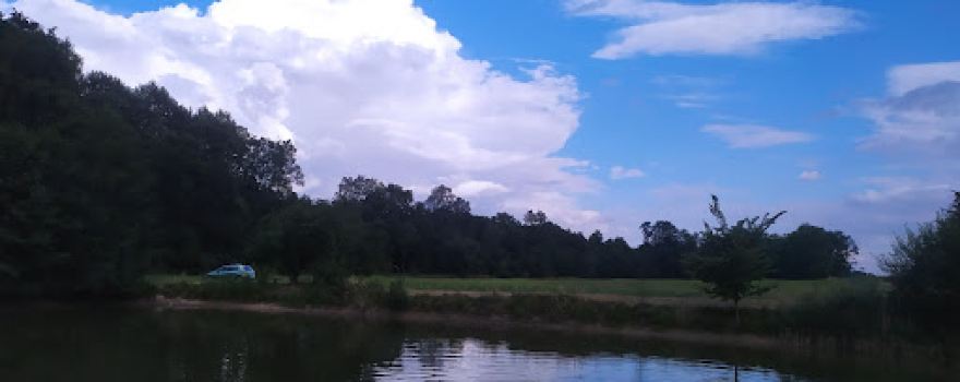 Swimming Pond And Beer Kiosk