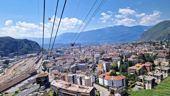 Funivia Renon, stazione a Valle