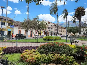 Parque Central de Cotacachi.