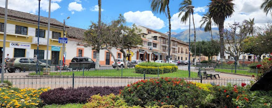 Parque Central de Cotacachi.